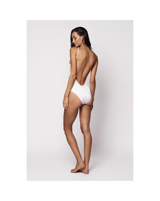 Cherina Beachwear Llc White Gianni Swimsuit