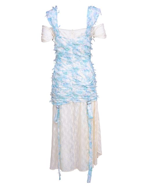 Natalia Petruch Blue Mathilda Dress