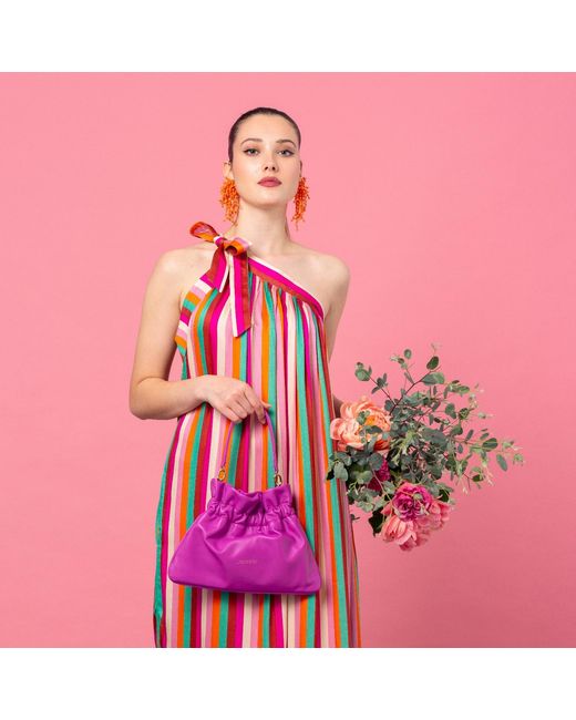 Danni Ro Purple Manhattan Bag