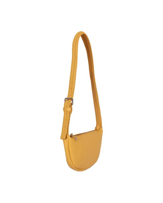 Owen Barry Metallic Leather Shoulder Bag Bumble Dominic