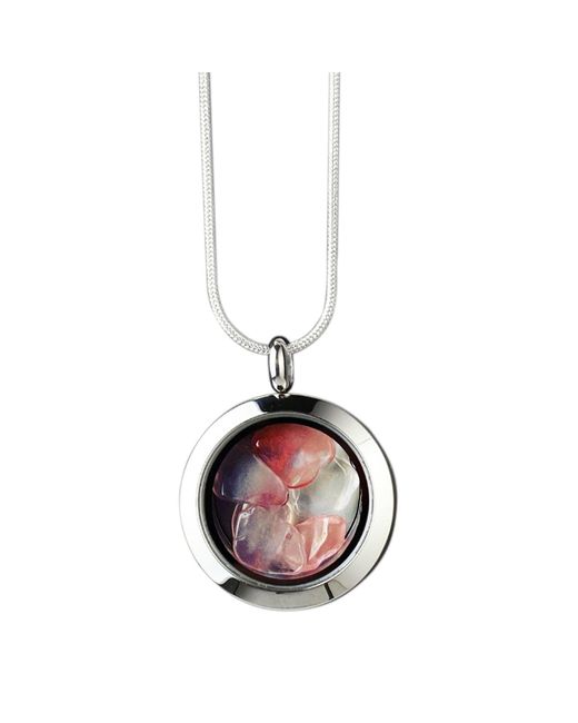 My Little Nature Pink Watermelon Tourmaline Necklace – Handcrafted Healing Gemstone Jewelry, Designer Pendant For Emotional Balance