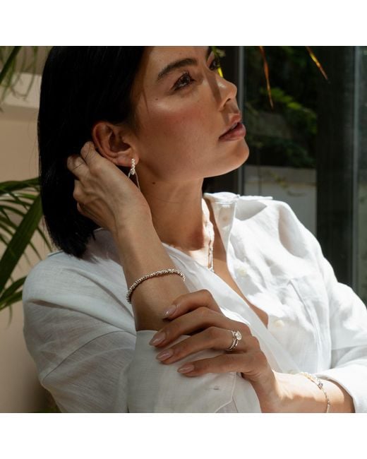 Dower & Hall Metallic Signature Nomad Nugget Bracelet