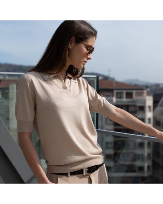 Bel Cashmere Natural Neutrals Laura Polo