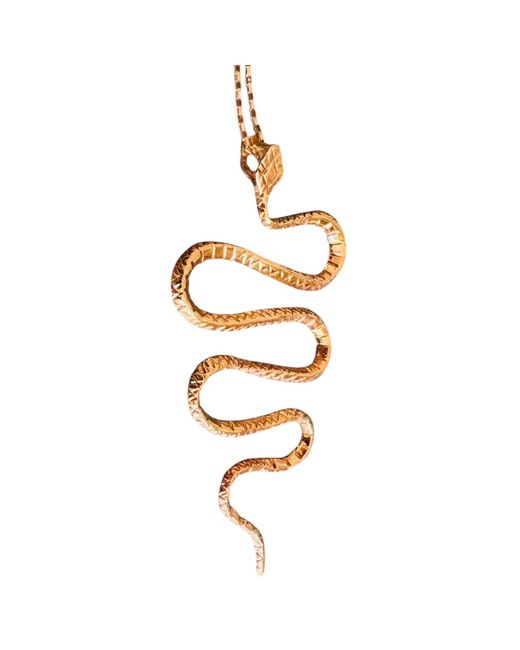 Aki Roc Jewelry Metallic The Power Snake Necklace
