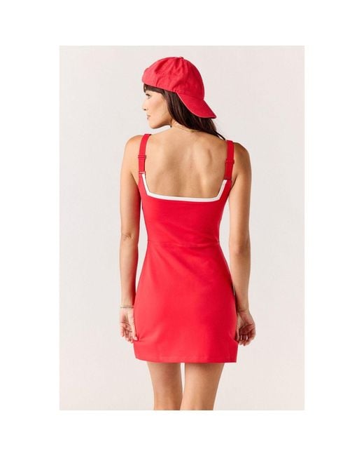 Goldie Byrd Red Cami Dress