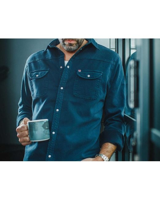 &SONS Trading Co Blue Sunday Shirt for men