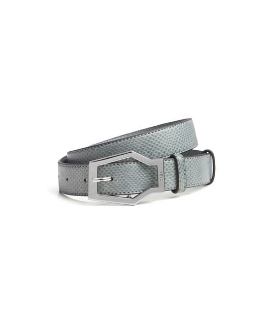 PREVU Gray Karel Belt Midi