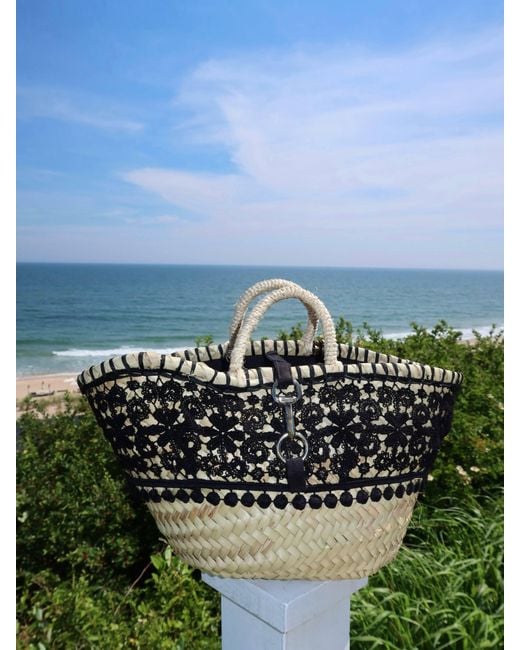 MARICEL Black Piccola Beach Bag