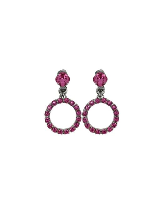 Vicki Sarge Black The Small Hoop Earrings