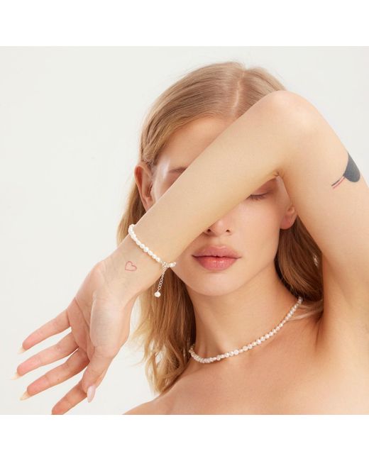 Pearl Code White Baroque Pearl Choker — Freshwater Pearl Necklace