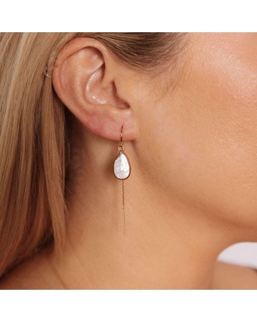 SET & STONES White Carrie Threaders