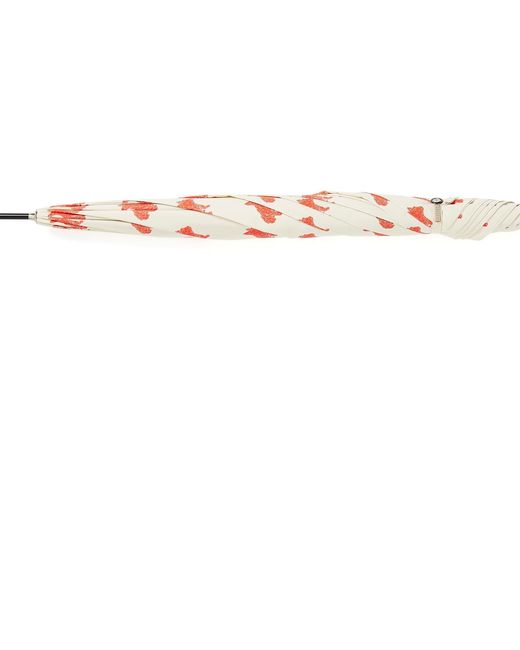 Marokka Design Red French Bulldog Geometric Style Umbrella