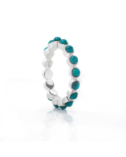 The Jewellery Store London Blue Gemstone Band