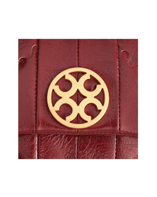 Orange Cube Red Mosaic Diamond Chain Bag