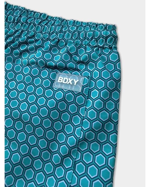 Bdxy Studio Blue "The Frame" Swimshorts for men