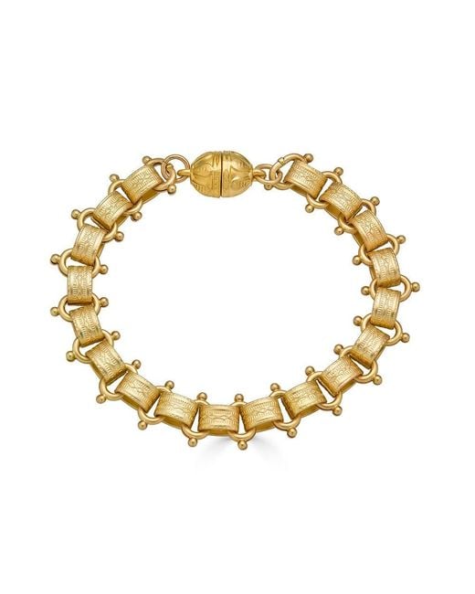 Loni Paul Jewelry Metallic Matte Book Chain Bracelet