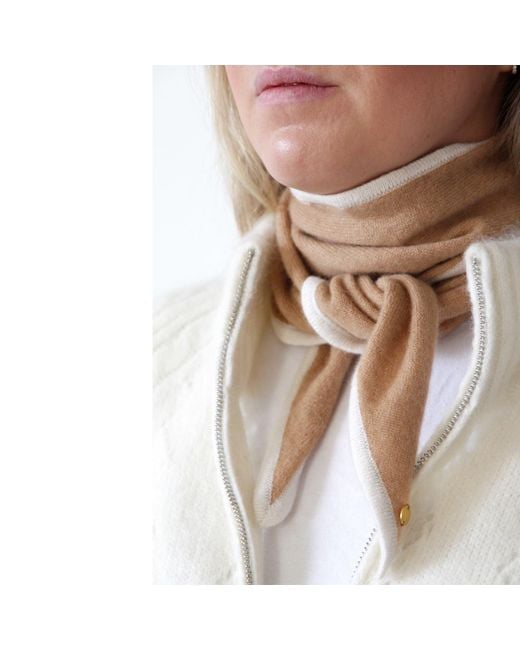 tirillm Pink Ayla Small Neck Scarf