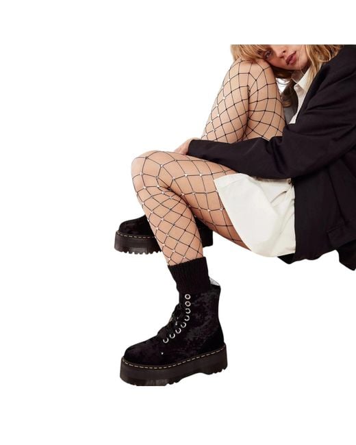 HIGH HEEL JUNGLE by KATHRYN EISMAN Brown Sweet Heart Fishnet Tights