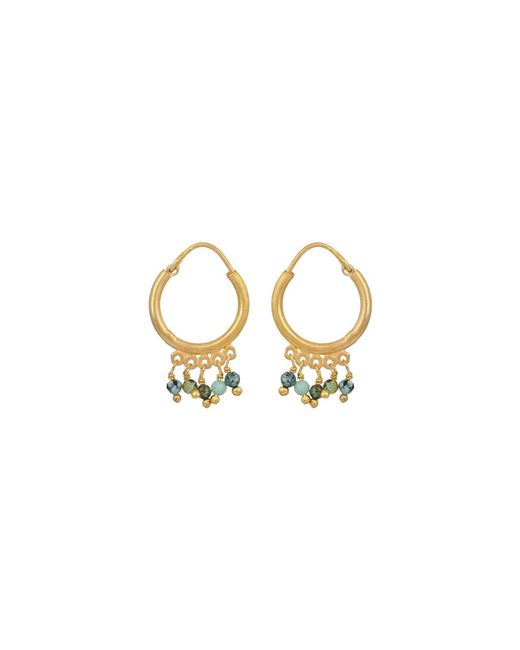 Opium Jewels Metallic Small Hoops