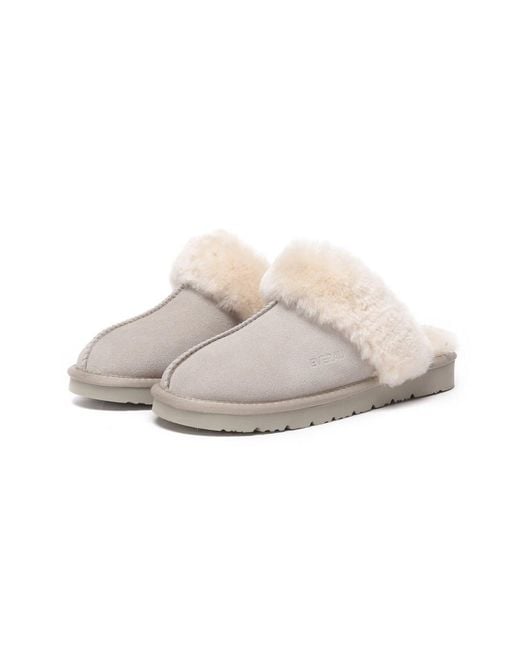 EverAu Australia Gray Raven Slippers