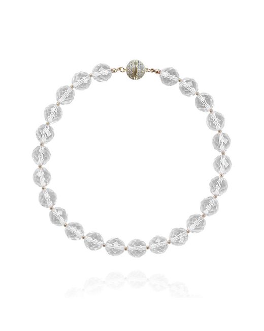 Saule Label Metallic Neutrals Leni Grande Necklace