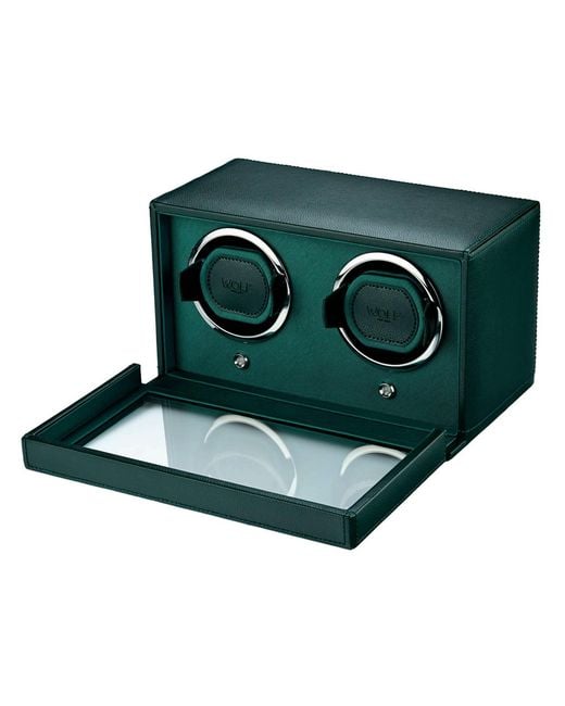 Wolf Green Cub Double Watch Winder