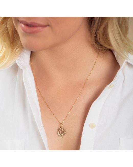 Maya Brenner Metallic Zodiac Necklace