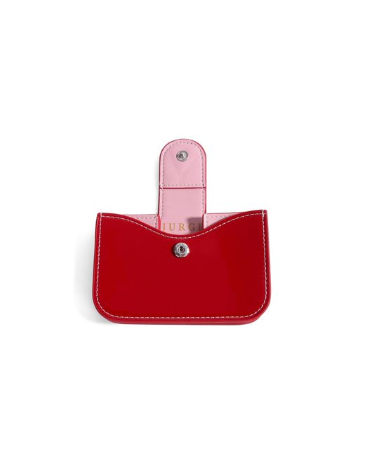 Jurgi Brand Red Accordion Wallet