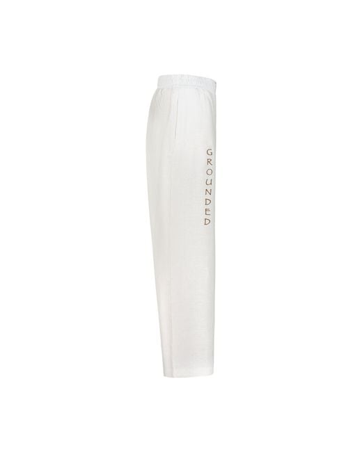 Grounded Flair White Neutrals The Galini Pant