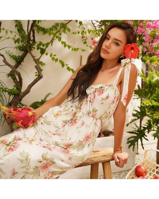 Yumi Kim White Neva Ivory Maxi Dress