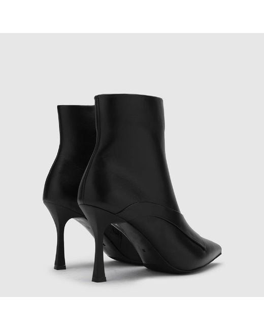 Ilvi Black Antti Leather Heeled Boot