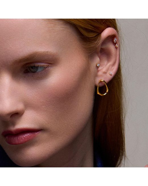 Dinny Hall Metallic Thalassa Stud Earrings