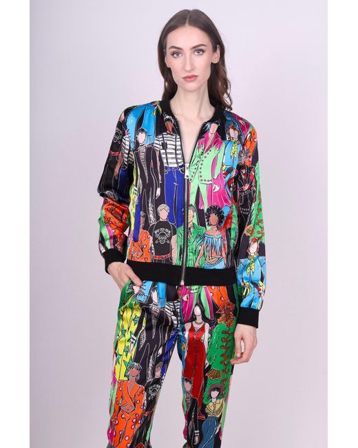 Any Old Iron Blue Printed Heroes Joggers