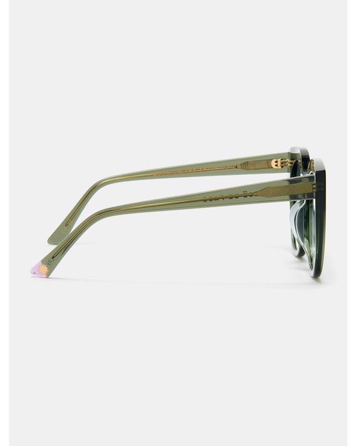 ZOË DE PASS EYEWEAR Green Lily Forest