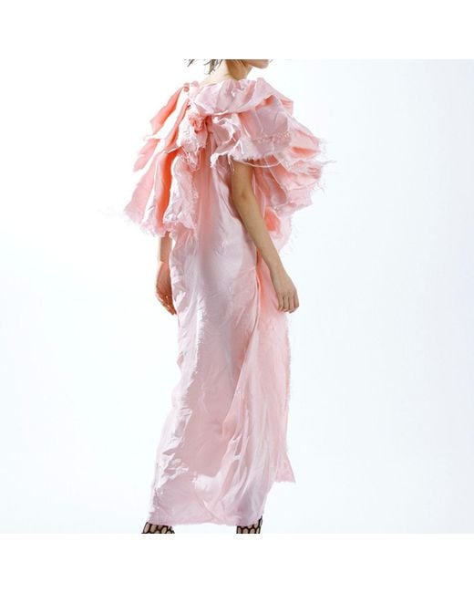 Miro Misljen Pink Tulip Dress