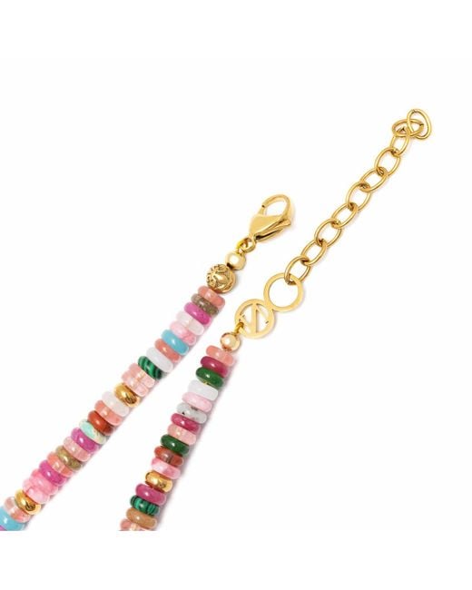 Nialaya Metallic Tourmaline Choker