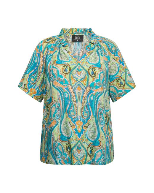 Zoe Blue Veda Blouse