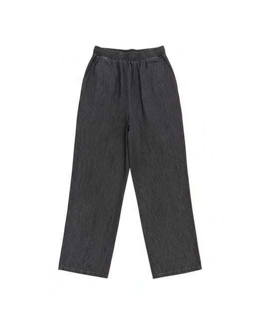 LAtelier London Gray Relaxed Elasticated Waist Trousers