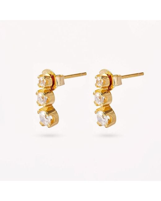 Onewildone Metallic Three Wishes Earrings