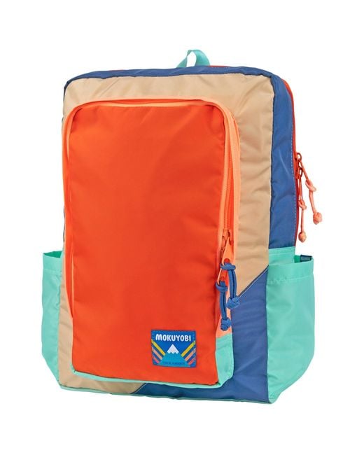 Mokuyobi Orange Schoolhouse Flyer Backpack