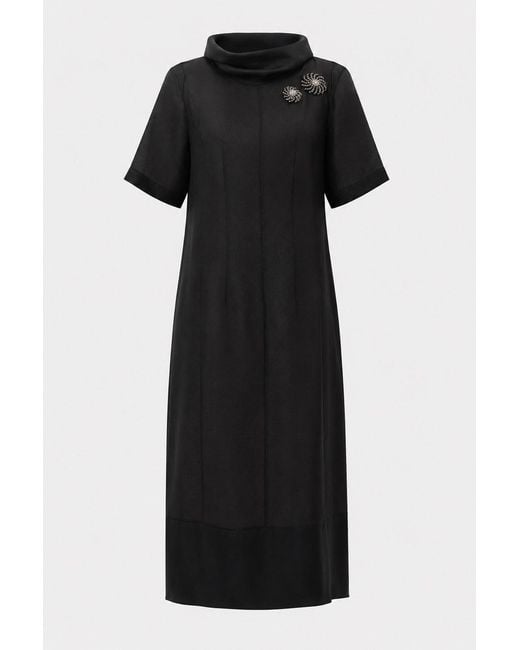 Exquise Black Jadiyn Midi Dress