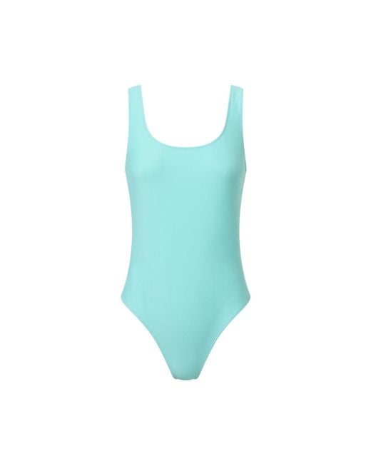 Aqva Swimwear Blue Aqva Balmins One-Piece Swimsuit