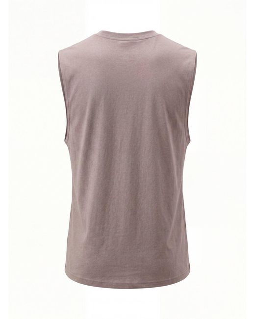 Saved Lab Brown Neutrals Tank for men