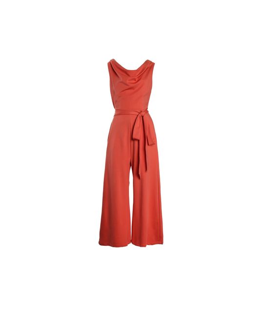 Emma Wallace Red Lora Jumpsuit