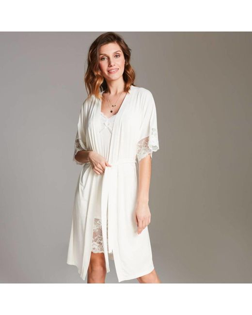 Oh!Zuza White Elegant Robe