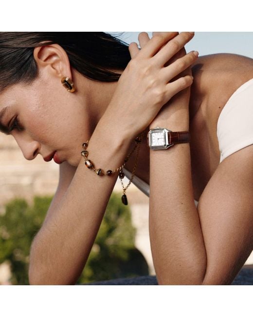 Retro Chic White Vatican Majesty Watch –