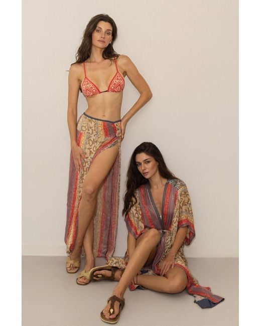 Muche Et Muchette Pink Avi Sarong