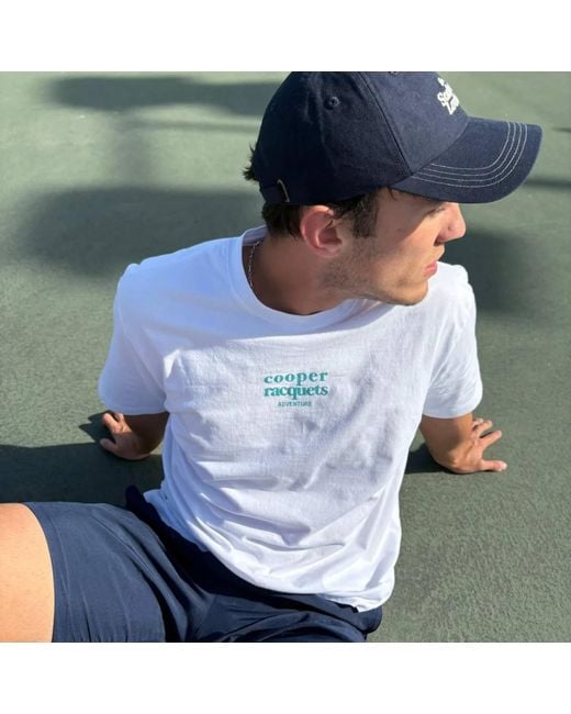 Cooper Racquets Blue Adventure T-Shirt for men