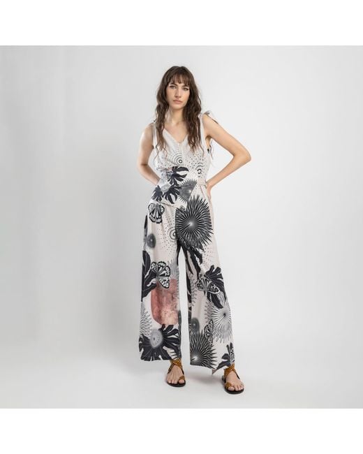 ARTISTA Black Neutrals Epic Palazzo Leg Jumpsuit