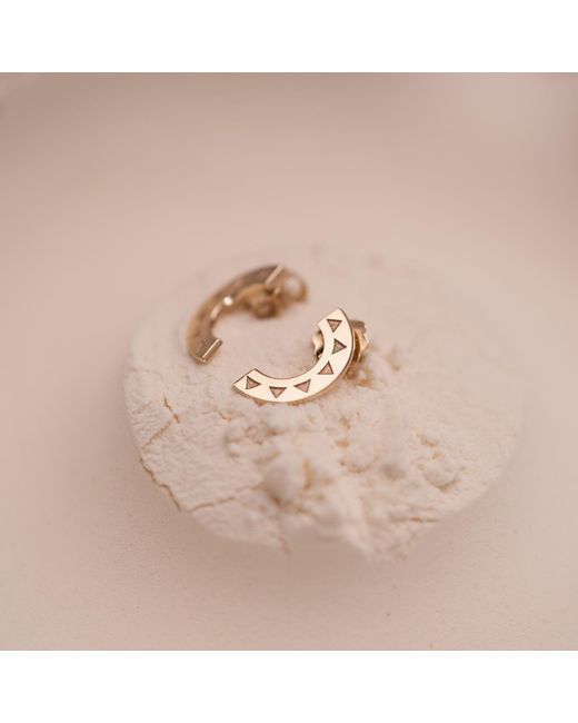 Gallery Metallic Sun Earrings